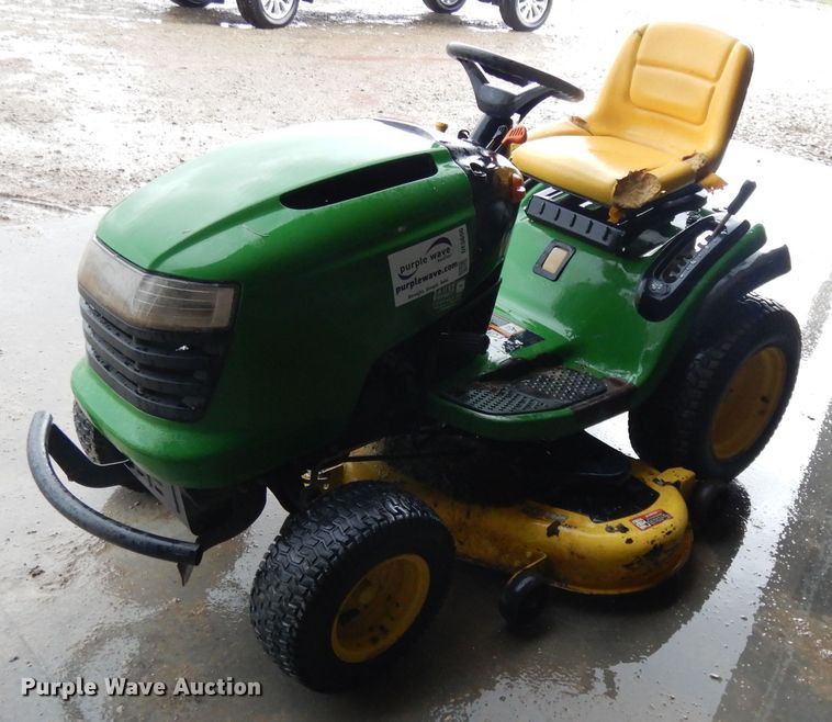 image for item DE5650 John Deere L120 lawn mower