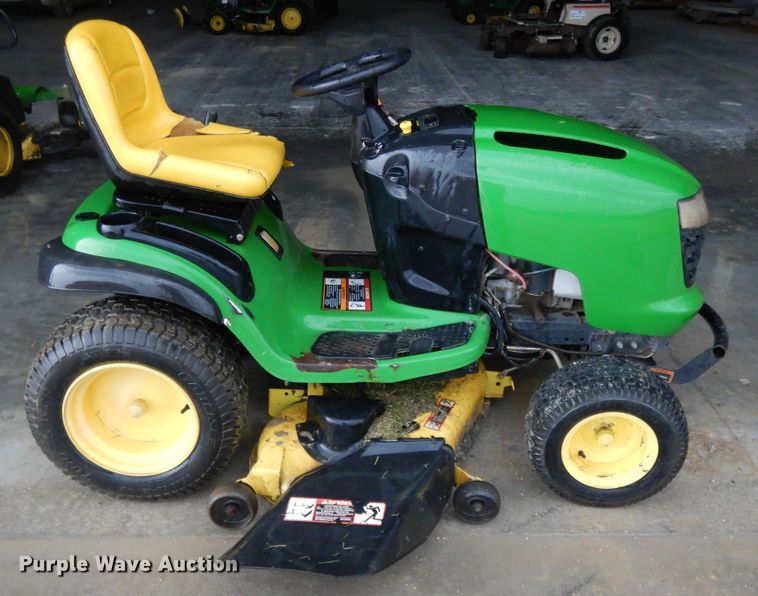 image for item DE5650 John Deere L120 lawn mower