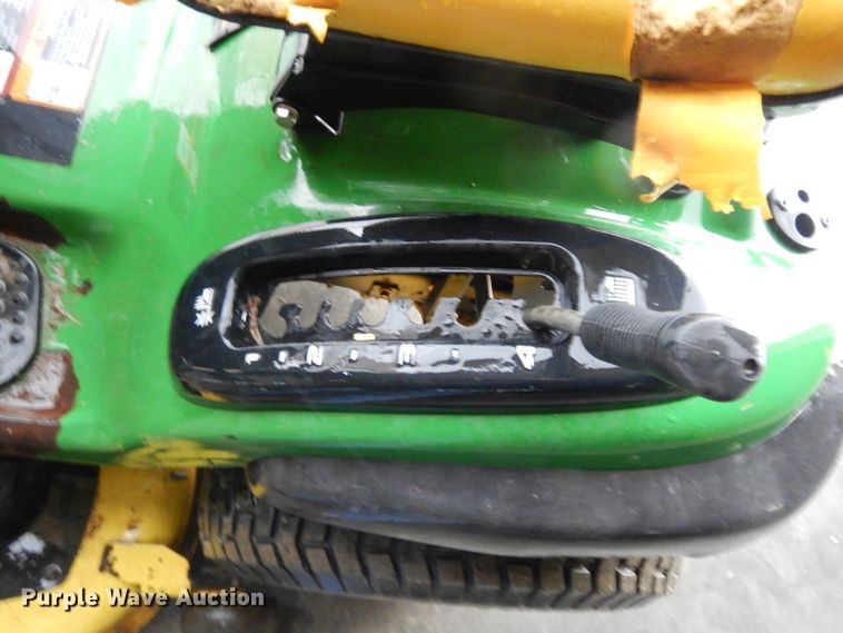 image for item DE5650 John Deere L120 lawn mower