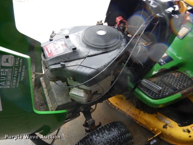 image for item DE5650 John Deere L120 lawn mower