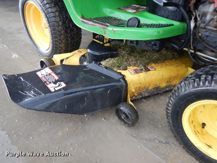 image for item DE5650 John Deere L120 lawn mower