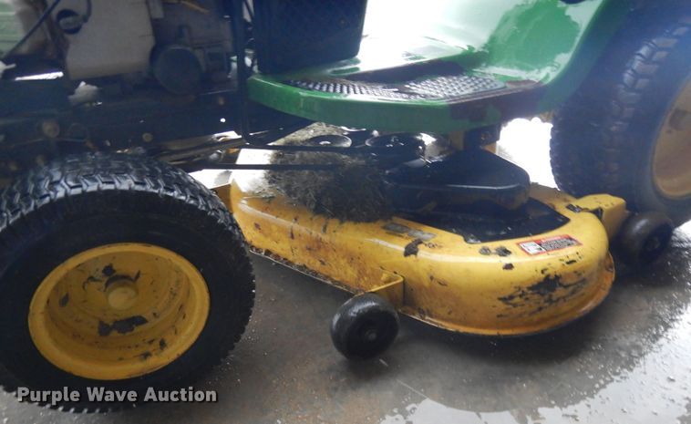 image for item DE5650 John Deere L120 lawn mower