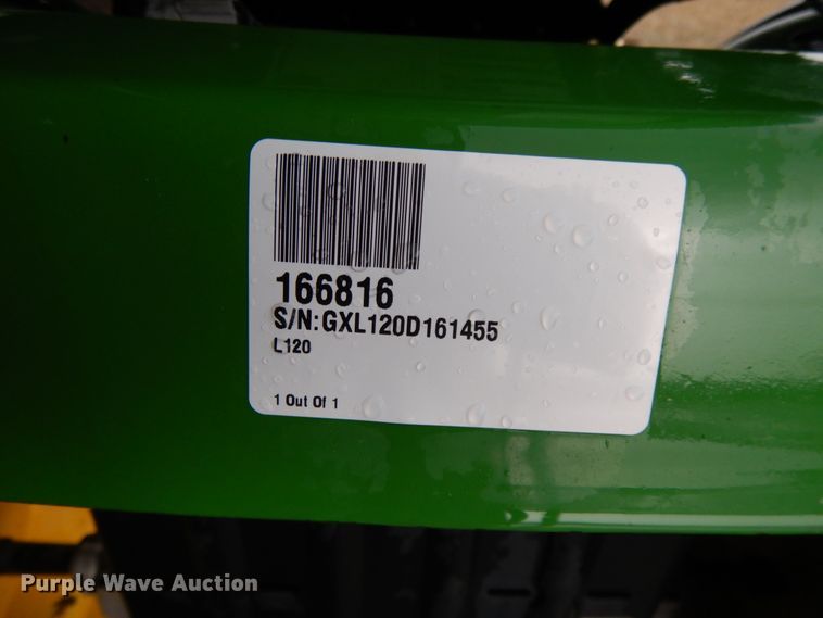 image for item DE5650 John Deere L120 lawn mower