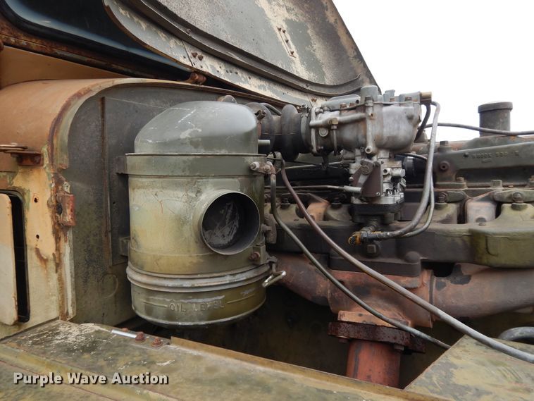 image for item DE5732 1967 Kaiser M44  flat dump bed truck