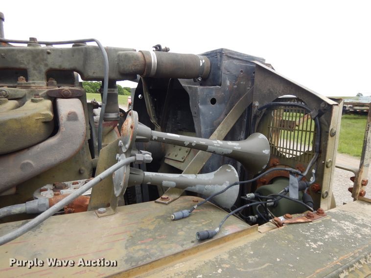 image for item DE5732 1967 Kaiser M44  flat dump bed truck