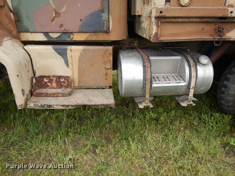 image for item DE5732 1967 Kaiser M44  flat dump bed truck