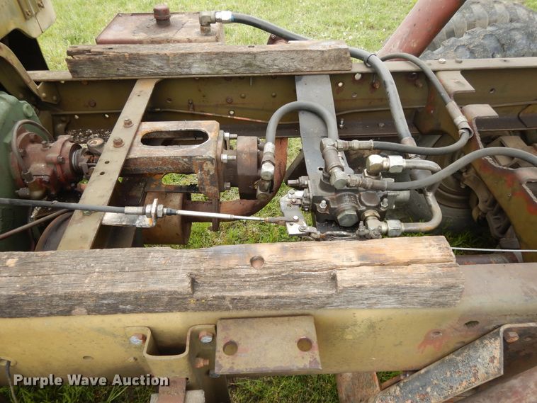 image for item DE5732 1967 Kaiser M44  flat dump bed truck