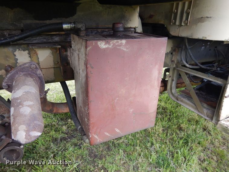 image for item DE5732 1967 Kaiser M44  flat dump bed truck