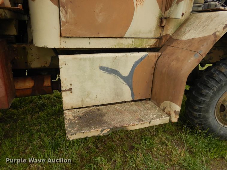 image for item DE5732 1967 Kaiser M44  flat dump bed truck