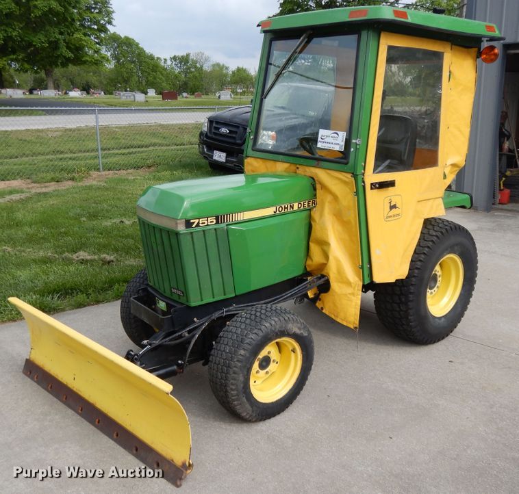 image for item DE5741 John Deere 755 lawn mower