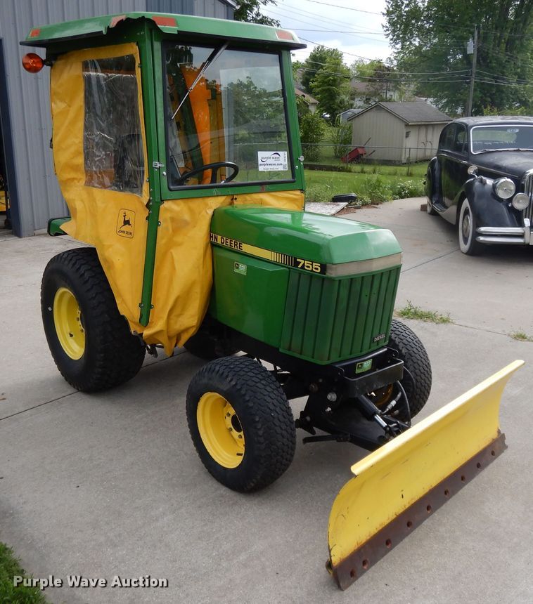 image for item DE5741 John Deere 755 lawn mower