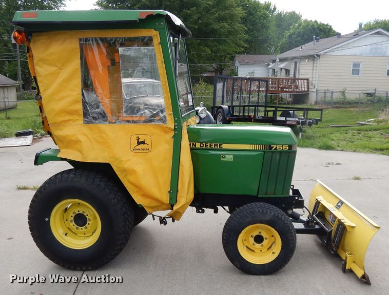 image for item DE5741 John Deere 755 lawn mower