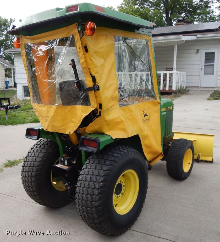 image for item DE5741 John Deere 755 lawn mower