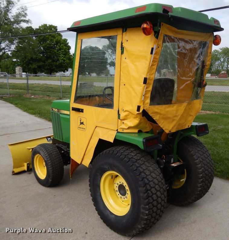 image for item DE5741 John Deere 755 lawn mower