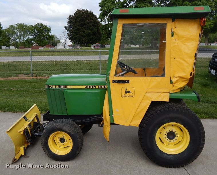 image for item DE5741 John Deere 755 lawn mower