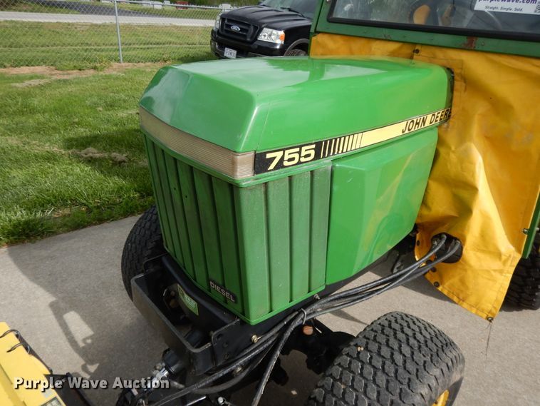 image for item DE5741 John Deere 755 lawn mower