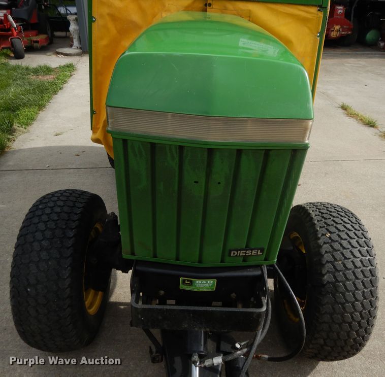 image for item DE5741 John Deere 755 lawn mower