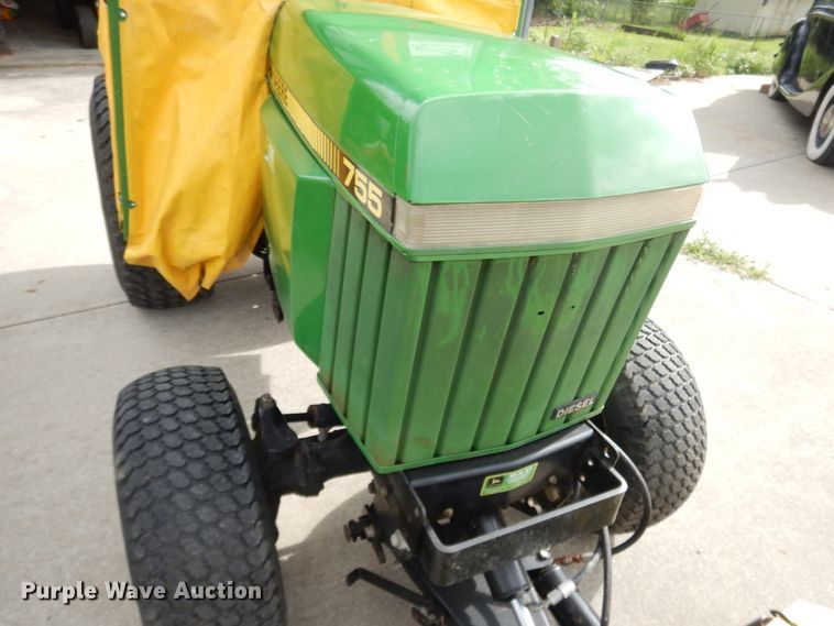 image for item DE5741 John Deere 755 lawn mower