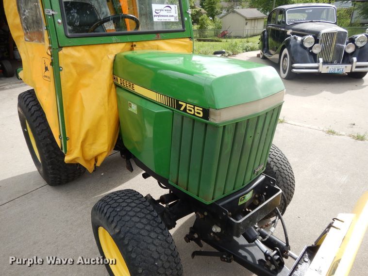 image for item DE5741 John Deere 755 lawn mower
