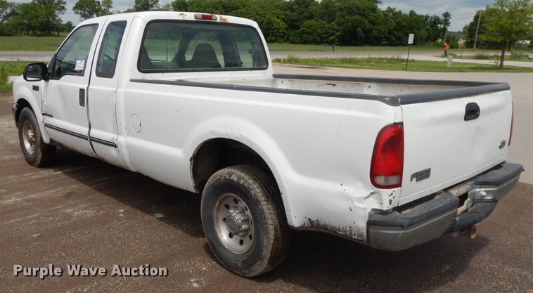 image for item DE5794 1999 Ford F250 Super Duty  SuperCab pickup truck