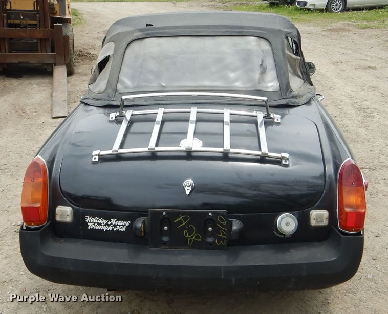 image for item DF3130 1980 MG B  convertible