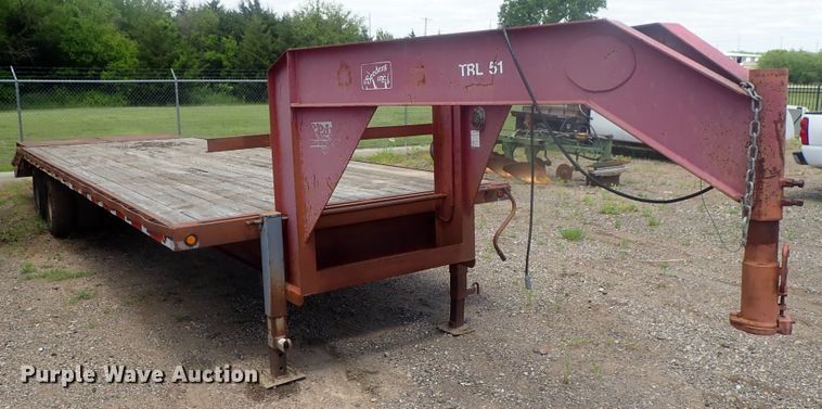 image for item DG3233 1996 PJ equipment trailer