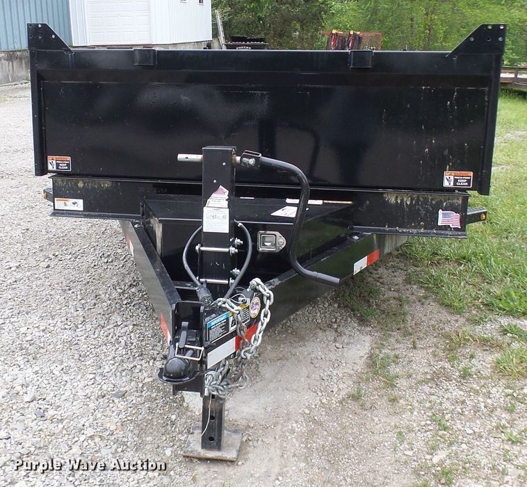 image for item DG5700 2018 Novae dump trailer