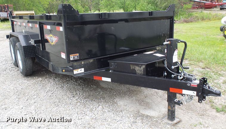 image for item DG5700 2018 Novae dump trailer