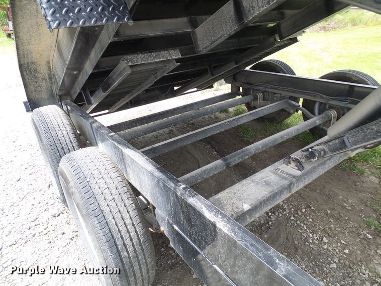 image for item DG5700 2018 Novae dump trailer