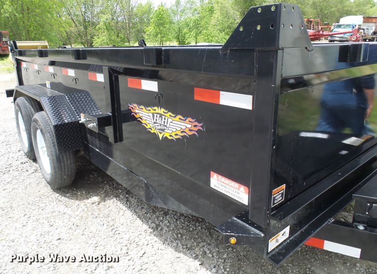 image for item DG5700 2018 Novae dump trailer