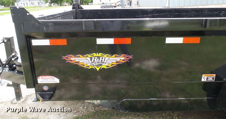 image for item DG5700 2018 Novae dump trailer