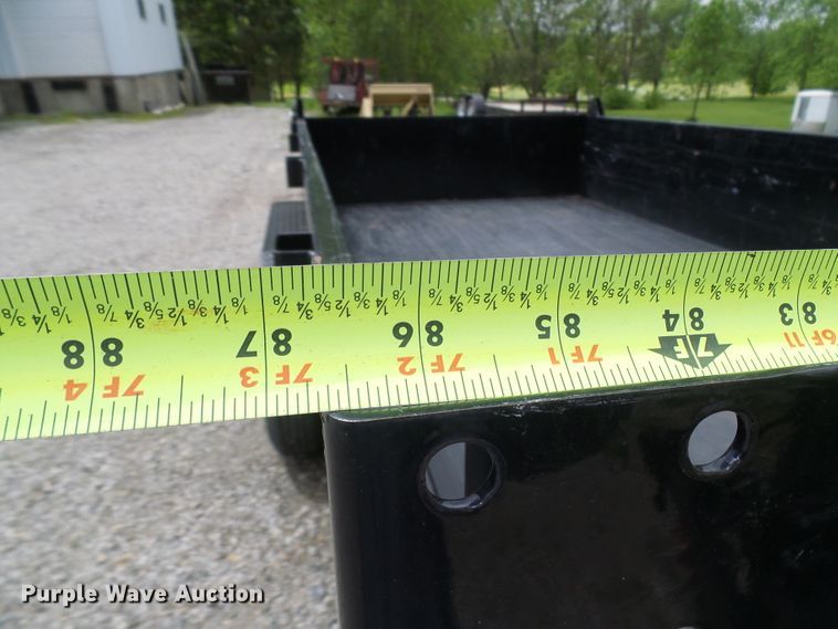 image for item DG5700 2018 Novae dump trailer