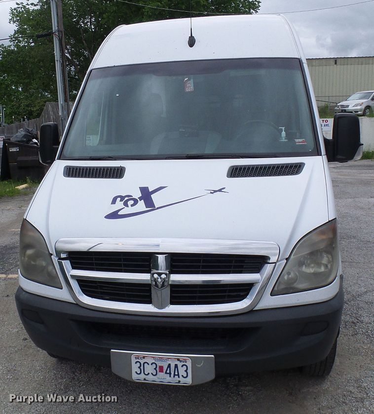 image for item DG5704 2008 Dodge Sprinter 3500  shuttle bus