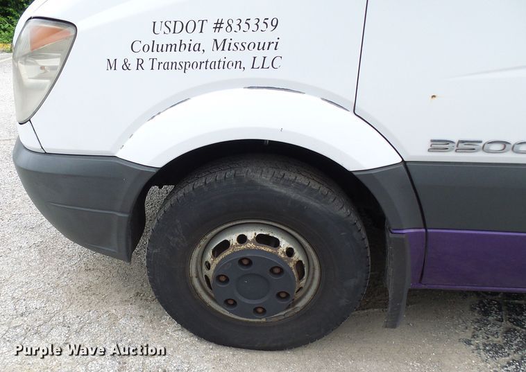 image for item DG5704 2008 Dodge Sprinter 3500  shuttle bus