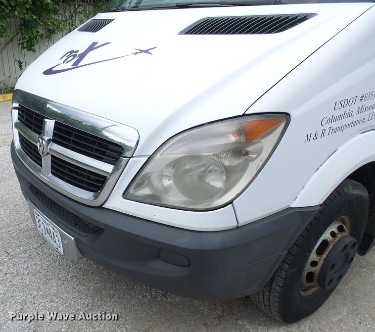 image for item DG5704 2008 Dodge Sprinter 3500  shuttle bus