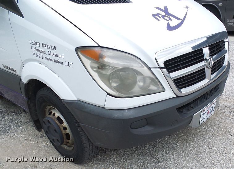 image for item DG5704 2008 Dodge Sprinter 3500  shuttle bus