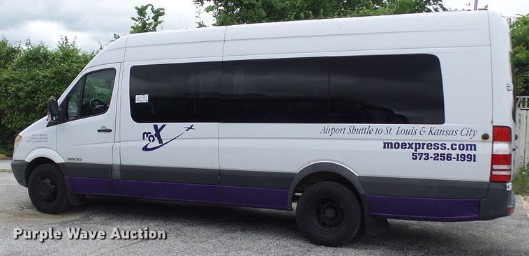 image for item DG5706 2008 Dodge Sprinter 3500  shuttle bus