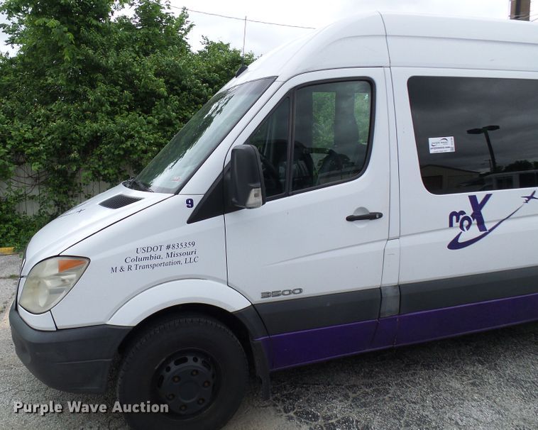 image for item DG5706 2008 Dodge Sprinter 3500  shuttle bus