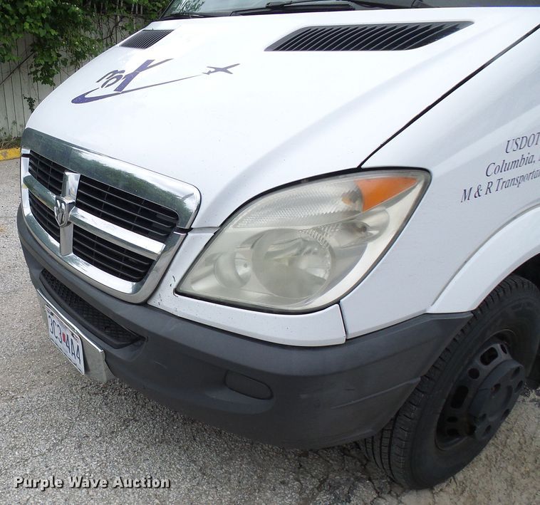 image for item DG5706 2008 Dodge Sprinter 3500  shuttle bus