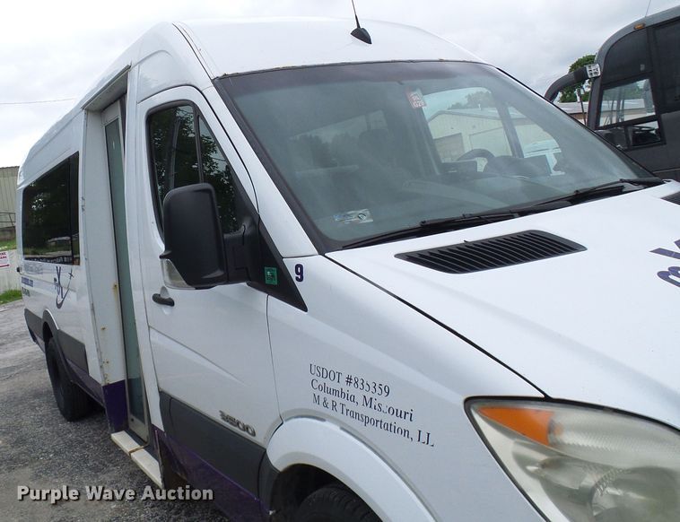 image for item DG5706 2008 Dodge Sprinter 3500  shuttle bus