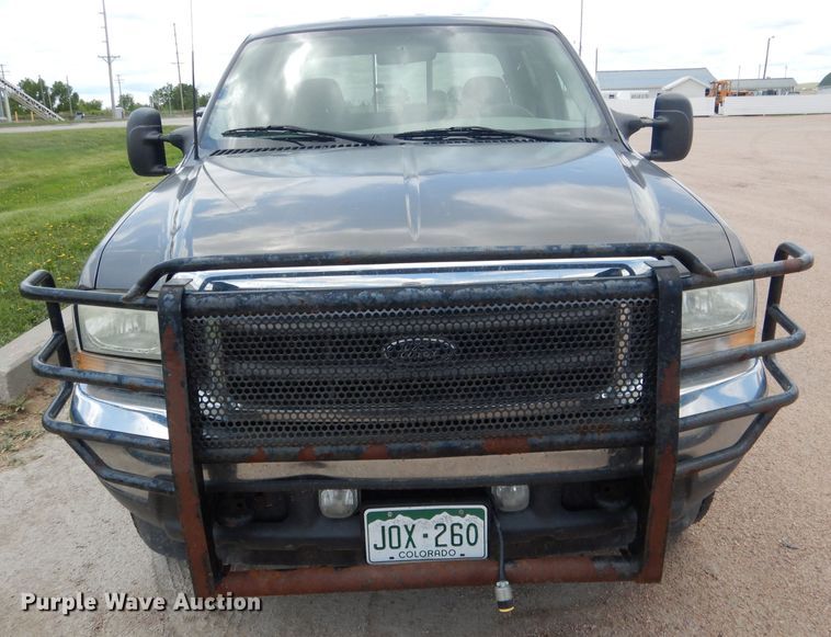 image for item DG5983 2002 Ford F250 Super Duty  Crew Cab pickup truck