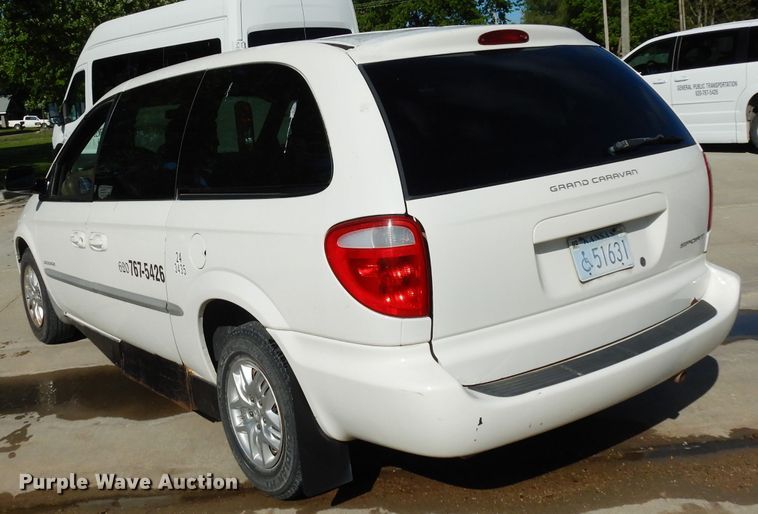 image for item DG6486 2001 Dodge Grand Caravan Sport  handicap accessible van