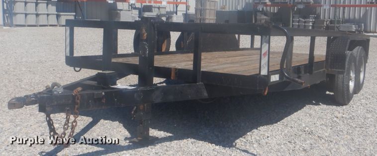 image for item DG8592 2003 Trailer Supply Center utility trailer