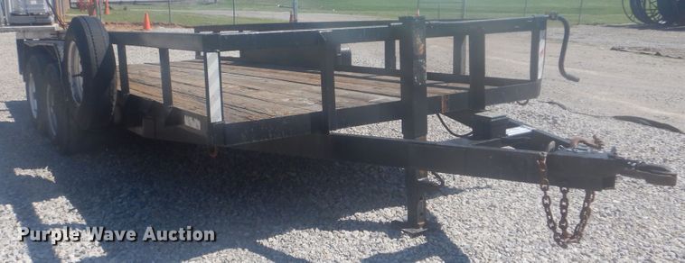 image for item DG8592 2003 Trailer Supply Center utility trailer