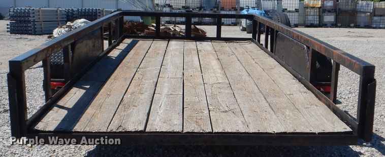 image for item DG8592 2003 Trailer Supply Center utility trailer