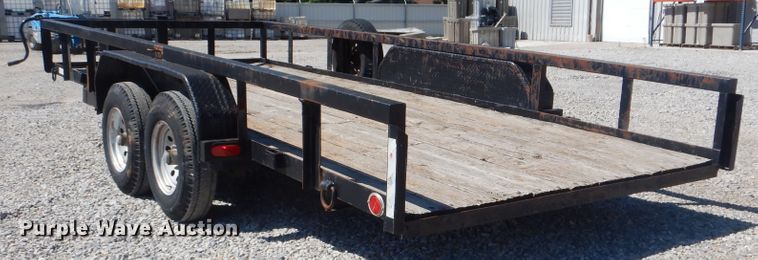 image for item DG8592 2003 Trailer Supply Center utility trailer