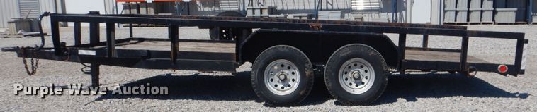 image for item DG8592 2003 Trailer Supply Center utility trailer