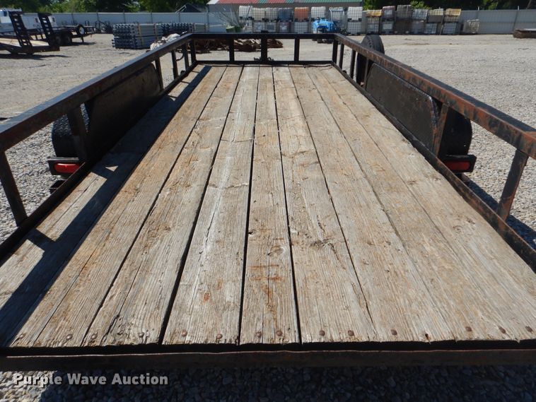 image for item DG8592 2003 Trailer Supply Center utility trailer