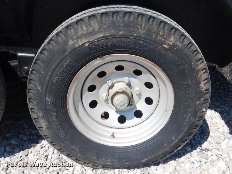 image for item DG8592 2003 Trailer Supply Center utility trailer