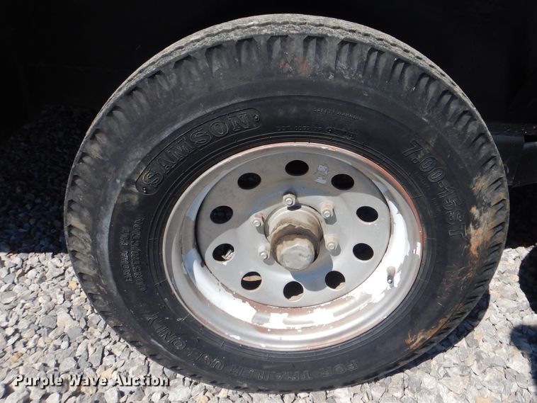 image for item DG8592 2003 Trailer Supply Center utility trailer